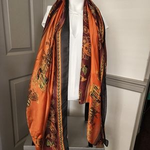 Hermès silk scarf